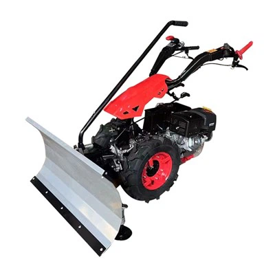 Bensín snjómokstur vél